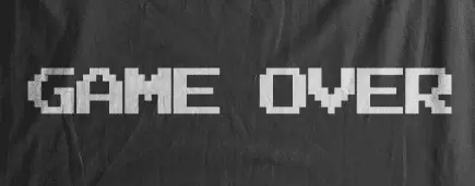 Camiseta Game over I-detalle