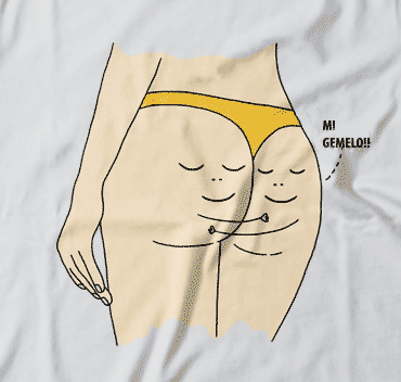 Camiseta Gemelos-detalle