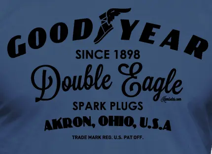 Camiseta Good year double eagle-detalle