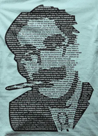 Camiseta Groucho-detalle