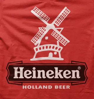Camiseta Heineken-detalle