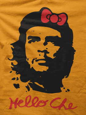 Camiseta Hello Che-detalle