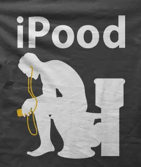 Camiseta Ipood-detalle