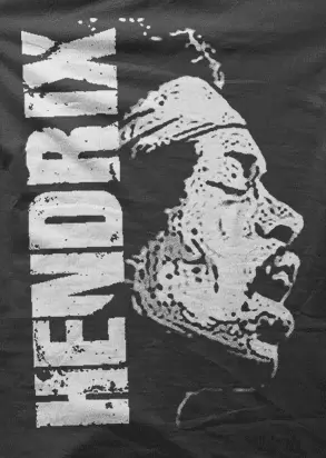Camiseta Jimi Hendrix I-detalle