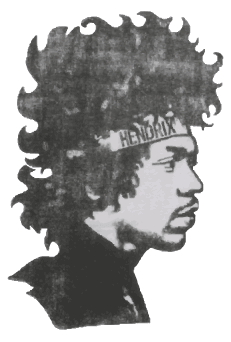 Camiseta Jimi Hendrix-detalle