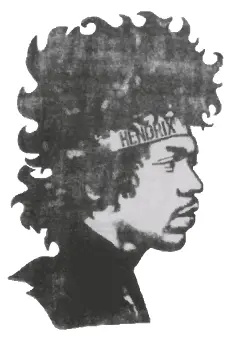 Camiseta Jimi Hendrix-detalle
