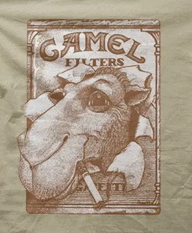 Camiseta Joey Camel-detalle