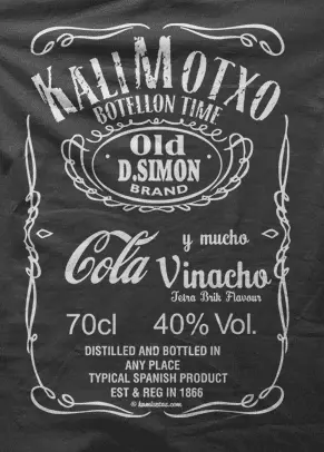 Camiseta Kalimotxo-detalle