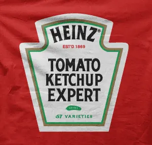 Camiseta Ketchup Heinz-detalle