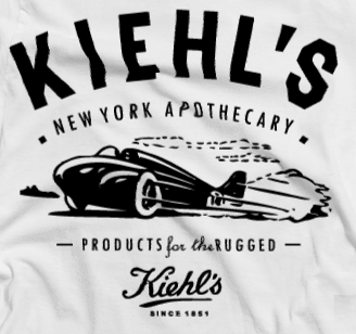 Camiseta Kiehls-detalle