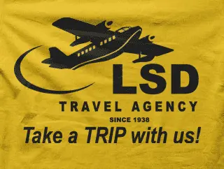 Camiseta LSD-detalle