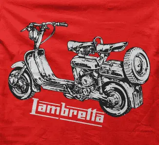 Camiseta Lambretta-detalle