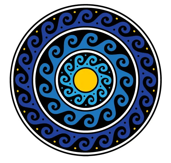 Camiseta Mandala-detalle