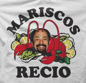 Camiseta Mariscos Recio-detalle