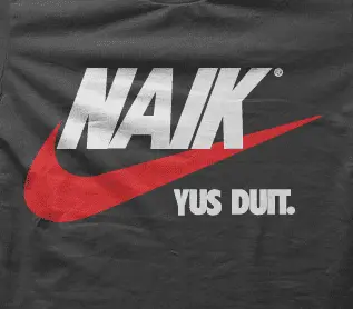 Camiseta Naik-detalle