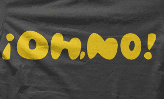 Camiseta Oh,no-detalle