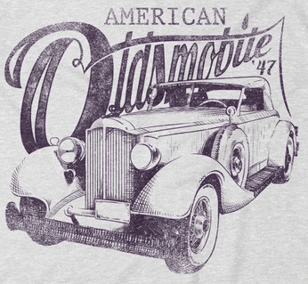 Camiseta Oldsmobile-detalle