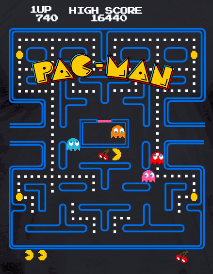 Camiseta Pac-Man-detalle
