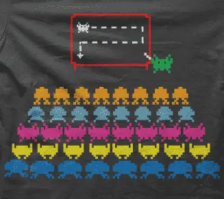 Camiseta Pacman en clase-detalle