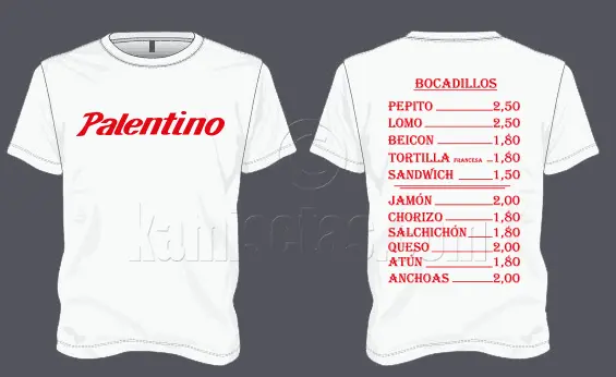 Camiseta Palentino-detalle