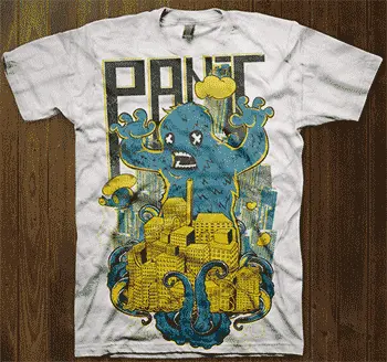 Camiseta Panic-detalle