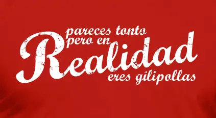 Camiseta Pareces tonto-detalle