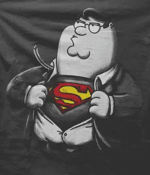 Camiseta Peter Superman-detalle