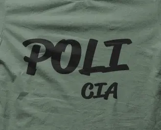 Camiseta Policia-detalle