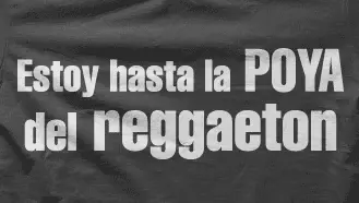 Camiseta Reggaeton-detalle