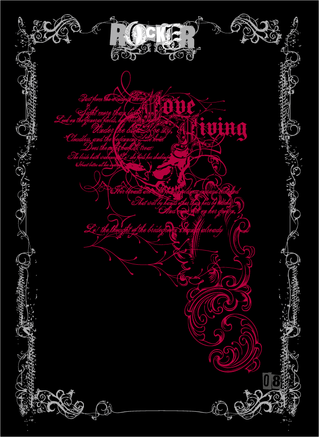 Camiseta Rocker-detalle