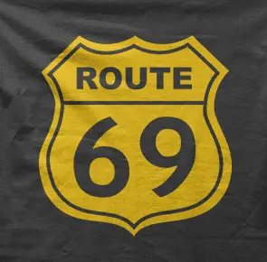 Camiseta Route 66-detalle