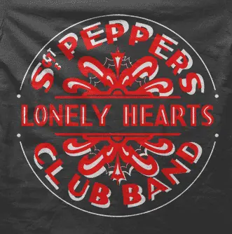 Camiseta Sgt Peppers Lonely Hearts-detalle