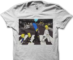 Simpsons abbey road