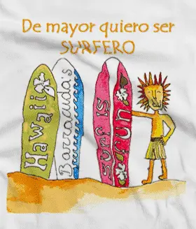 Camiseta Surfero-detalle