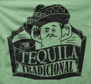 Camiseta Tequila tradicional-detalle