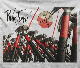 Camiseta The wall-detalle