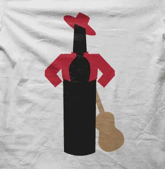 Camiseta Tio Pepe-detalle