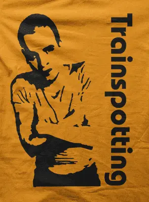 Camiseta Trainspotting-detalle