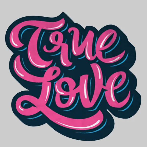 Camiseta True-love-detalle