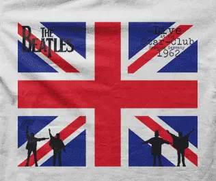 Camiseta UK flag-detalle