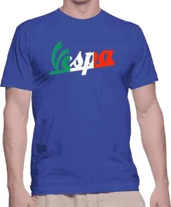 Vespa bandera Italia