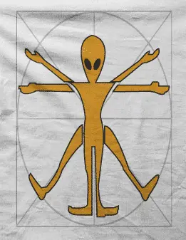 Camiseta alien-detalle