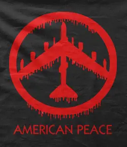 Camiseta american peace-detalle
