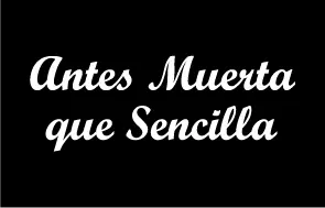 Camiseta antes muerta que sencilla-detalle