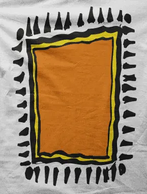 Camiseta arte tribal II-detalle