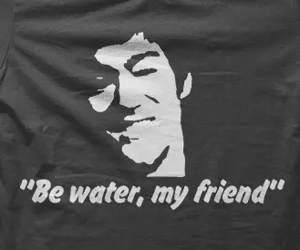 Camiseta be water-detalle