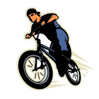 Camiseta bmx-detalle
