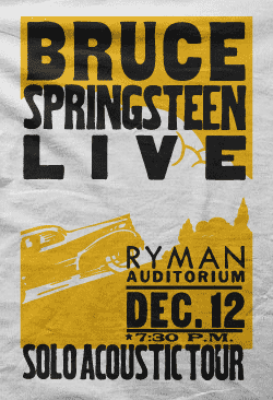 Camiseta bruce springsteen V-detalle