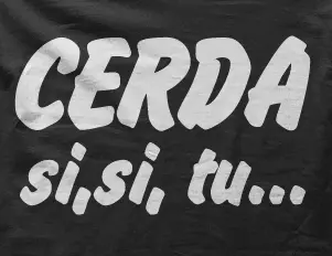 Camiseta cerda-detalle