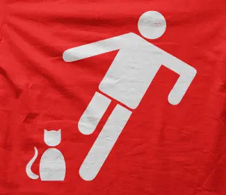 Camiseta chut al gato-detalle